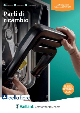 vaillant - listino ricambi febbraio 2025